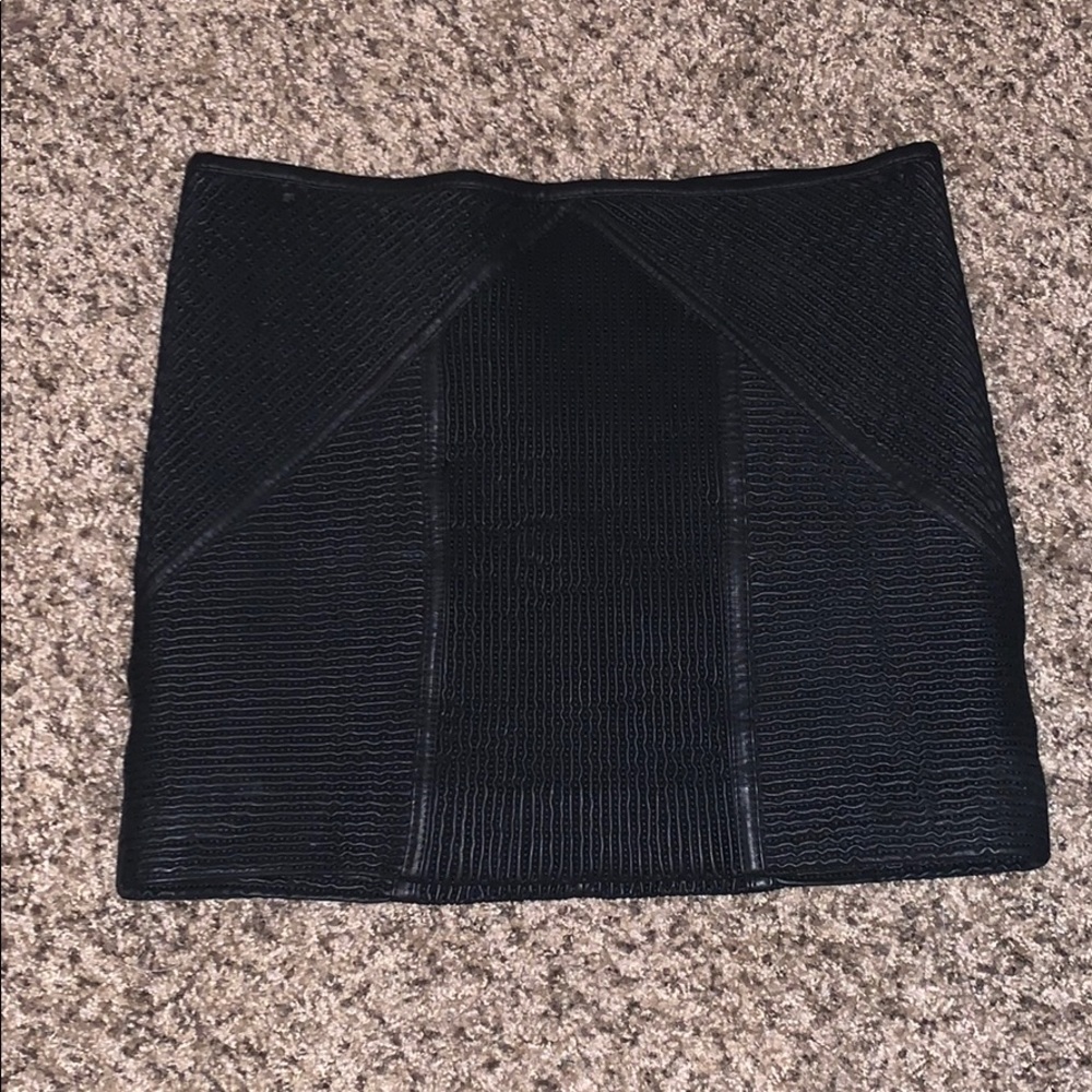 FreePeople leather Skirt Size 6